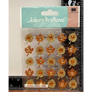 Jolees Boutique FALL LEAVES 50-20424 Dimensional Stickers EMBELLISHMENT